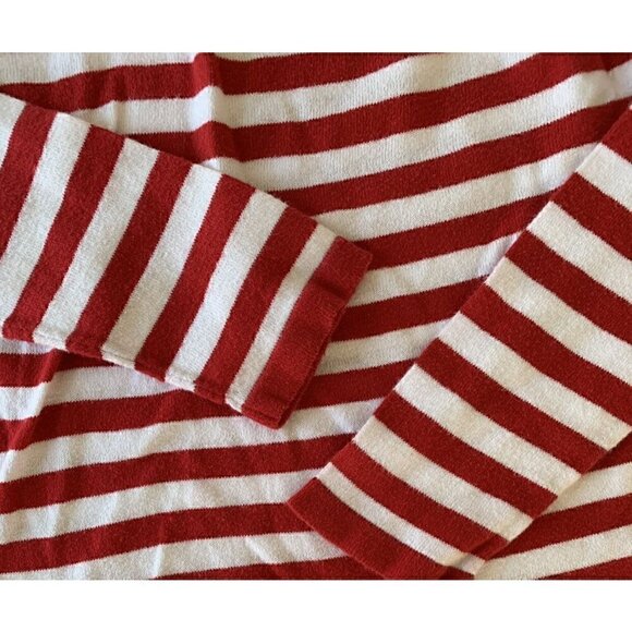 Forever 21 striped cotton sweater, size junior M - Picture 6 of 7